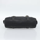 CELINE Tote Bag Leather Black Gold Auth 187040SAV-5