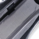 GUCCI Jackie Shoulder Bag Leather Black Silver 002 1067 Auth 187042SAV-10