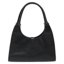 GUCCI Jackie Shoulder Bag Leather Black Silver 002 1067 Auth 187042SAV-2