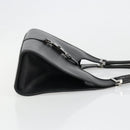 GUCCI Jackie Shoulder Bag Leather Black Silver 002 1067 Auth 187042SAV-3