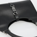 GUCCI Jackie Shoulder Bag Leather Black Silver 002 1067 Auth 187042SAV-6