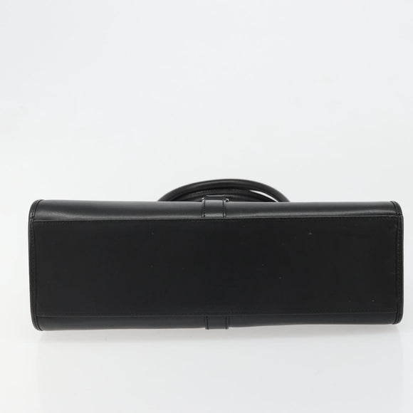 GUCCI Jackie Shoulder Bag Leather Black Silver 002 1067 Auth 187042SAV