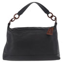 CHANEL Chain Shoulder Bag Caviar Skin Black Gold CC Auth 187048SAV-2