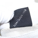 FENDI Mamma Baguette Shoulder Bag Mesh White Silver Auth 187051SAM-11