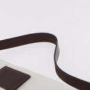 FENDI Mamma Baguette Shoulder Bag Mesh White Silver Auth 187051SAM-14