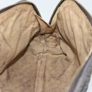 BOTTEGA VENETA INTRECCIATO Pouch Leather Brown Gold 132535 Auth 187056-11