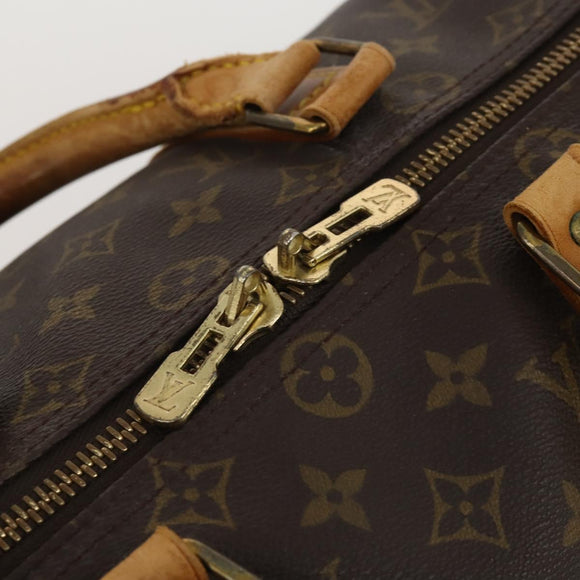 LOUIS VUITTON Monogram Keepall 50 Boston Bag M41426 LV Auth 187059