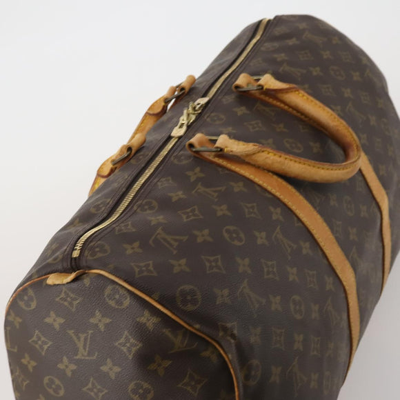LOUIS VUITTON Monogram Keepall 50 Boston Bag M41426 LV Auth 187059