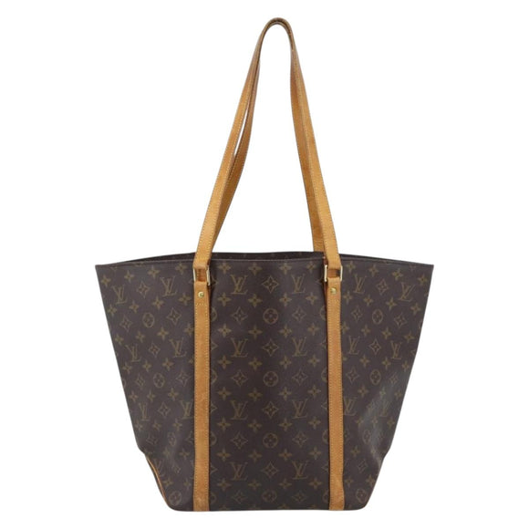 LOUIS VUITTON Monogram Sac Shopping Tote Bag M51108 LV Auth 187062