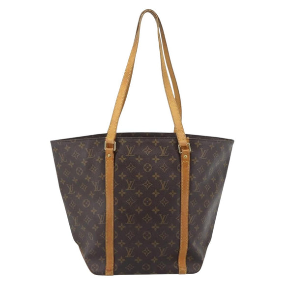 LOUIS VUITTON Monogram Sac Shopping Tote Bag M51108 LV Auth 187062