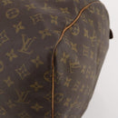 LOUIS VUITTON Monogram Keepall 55 Boston Bag M41424 LV Auth 187063-14