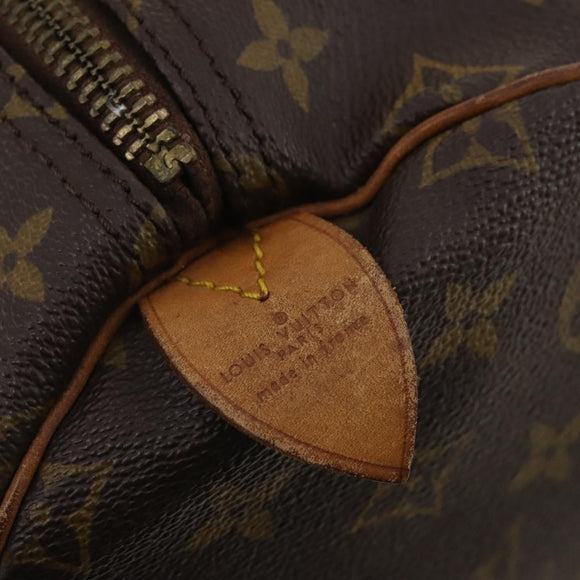 LOUIS VUITTON Monogram Keepall 55 Boston Bag M41424 LV Auth 187063