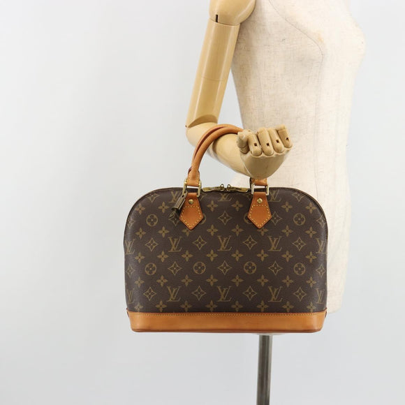 LOUIS VUITTON Monogram Alma Hand Bag M51130 LV Auth 187066V