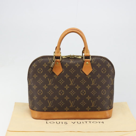 LOUIS VUITTON Monogram Alma Hand Bag M51130 LV Auth 187066V