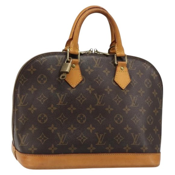 LOUIS VUITTON Monogram Alma Hand Bag M51130 LV Auth 187068V