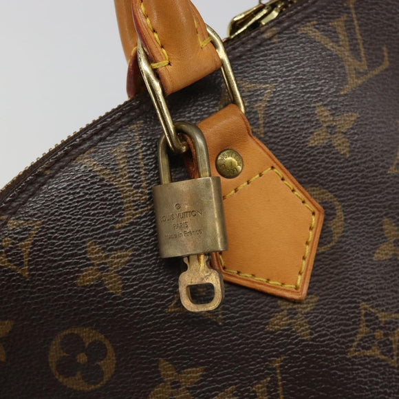 LOUIS VUITTON Monogram Alma Hand Bag M51130 LV Auth 187068V