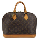 LOUIS VUITTON Monogram Alma Hand Bag M51130 LV Auth 187068V-13