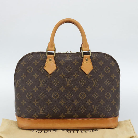 LOUIS VUITTON Monogram Alma Hand Bag M51130 LV Auth 187069V