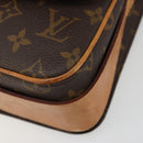 LOUIS VUITTON Monogram Cartouchiere MM Shoulder Bag M51253 LV Auth 187070A-14