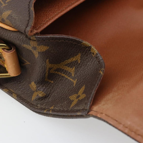LOUIS VUITTON Monogram Cartouchiere MM Shoulder Bag M51253 LV Auth 187070A