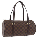 LOUIS VUITTON Damier Ebene Papillon 30 Hand Bag N51303 LV Auth 187072A-1