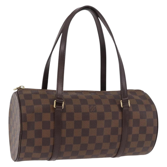 LOUIS VUITTON Damier Ebene Papillon 30 Hand Bag N51303 LV Auth 187072A