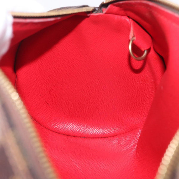LOUIS VUITTON Damier Ebene Papillon 30 Hand Bag N51303 LV Auth 187072A