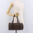 LOUIS VUITTON Damier Ebene Papillon 30 Hand Bag N51303 LV Auth 187072A-21
