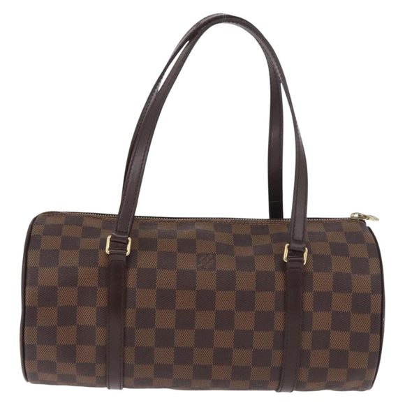 LOUIS VUITTON Damier Ebene Papillon 30 Hand Bag N51303 LV Auth 187072A