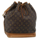 LOUIS VUITTON Monogram Noe Shoulder Bag M42224 LV Auth 187073A-1