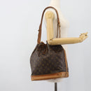 LOUIS VUITTON Monogram Noe Shoulder Bag M42224 LV Auth 187073A-19