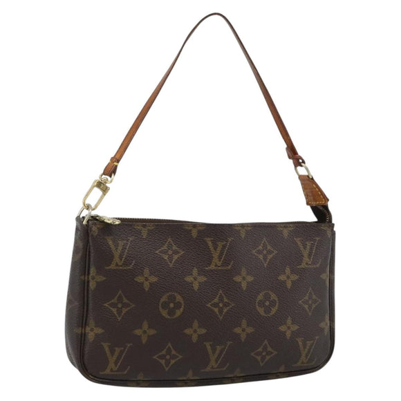 LOUIS VUITTON Monogram Pochette Accessoires Accessory Pouch M51980 Auth 187075
