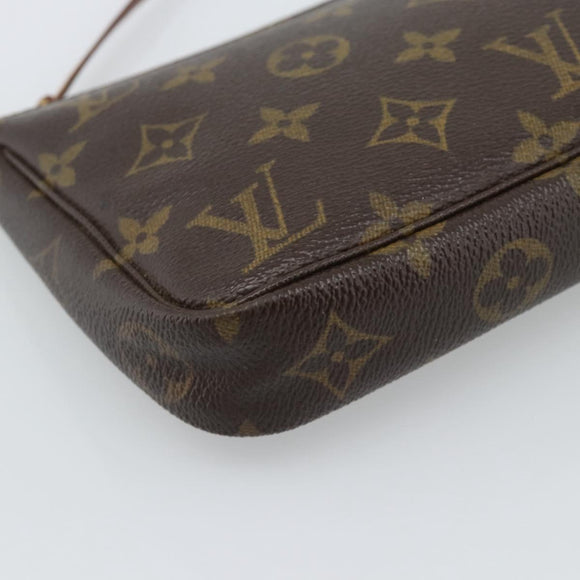 LOUIS VUITTON Monogram Pochette Accessoires Accessory Pouch M51980 Auth 187075