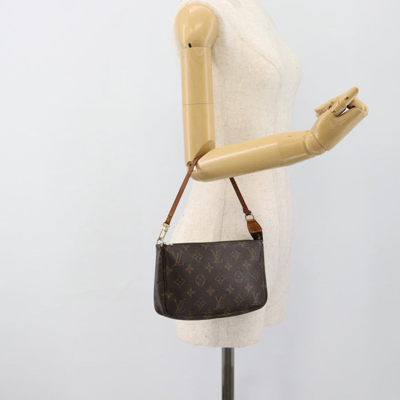 LOUIS VUITTON Monogram Pochette Accessoires Accessory Pouch M51980 Auth 187075