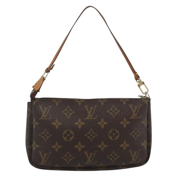 LOUIS VUITTON Monogram Pochette Accessoires Accessory Pouch M51980 Auth 187075