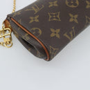 LOUIS VUITTON Monogram Eva Shoulder Bag M95567 LV Auth 187077SAV-17