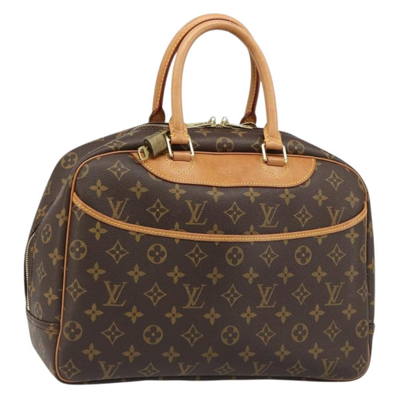 LOUIS VUITTON Monogram Deauville Hand Bag M47270 LV Auth 187078SAV