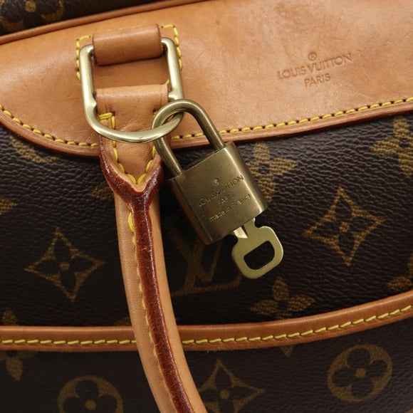 LOUIS VUITTON Monogram Deauville Hand Bag M47270 LV Auth 187078SAV