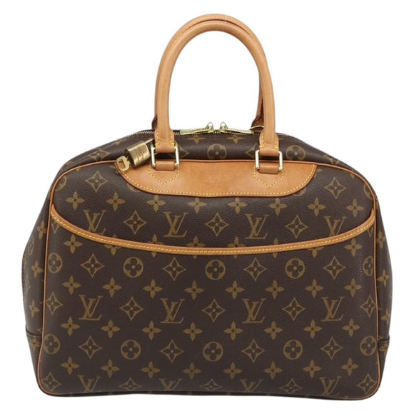 LOUIS VUITTON Monogram Deauville Hand Bag M47270 LV Auth 187078SAV