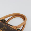 LOUIS VUITTON Monogram Deauville Hand Bag M47270 LV Auth 187078SAV-8