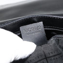 CELINE Shoulder Bag Leather Black Gold Auth 187081-12