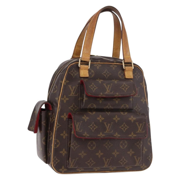 LOUIS VUITTON Monogram Exsantricite Hand Bag M51161 LV Auth 187083A