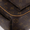 LOUIS VUITTON Monogram Exsantricite Hand Bag M51161 LV Auth 187083A-9