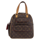 LOUIS VUITTON Monogram Exsantricite Hand Bag M51161 LV Auth 187083A-13