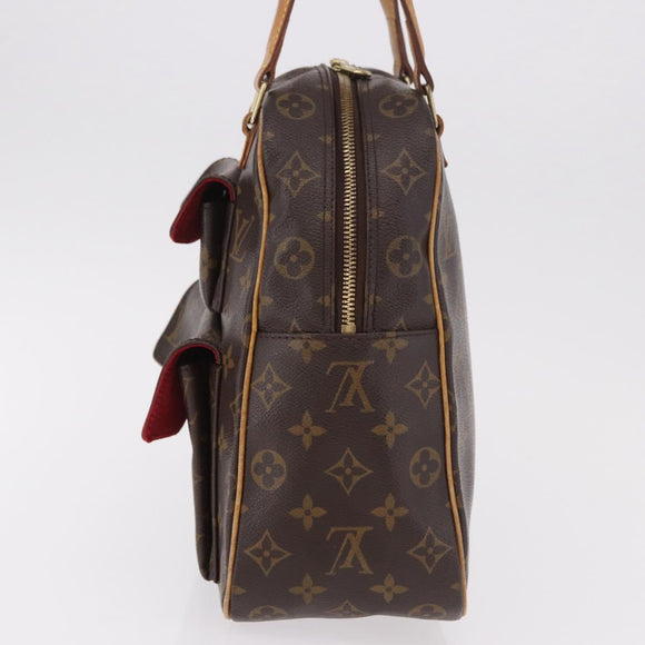 LOUIS VUITTON Monogram Exsantricite Hand Bag M51161 LV Auth 187083A
