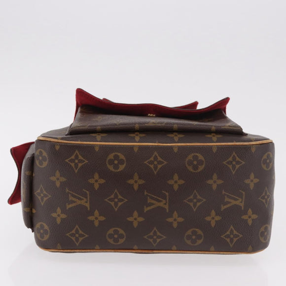 LOUIS VUITTON Monogram Exsantricite Hand Bag M51161 LV Auth 187083A