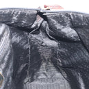 PRADA Hand Bag Nylon Black Gold Auth 187087-19