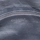 CHANEL Luxury Line Chain Tote Bag Leather Brown Silver CC Auth 187088SAV-17