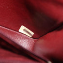 CHANEL Matelasse Chain Shoulder Bag Lamb Skin Black Gold CC Auth 187092SAM-24