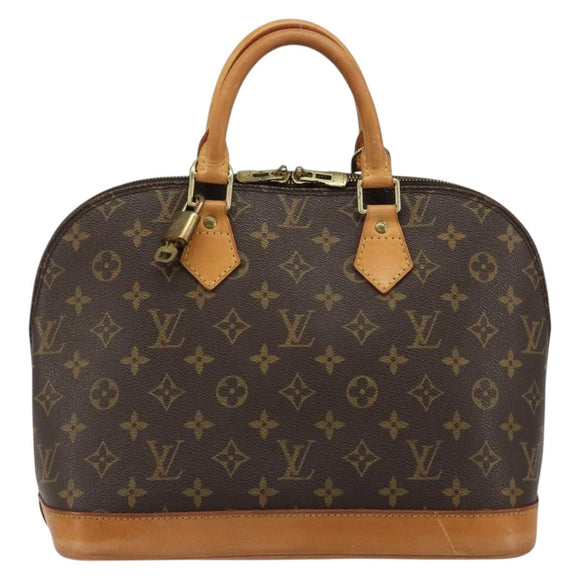 LOUIS VUITTON Monogram Alma Hand Bag M51130 LV Auth 187093A